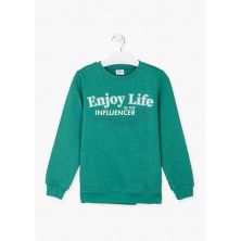 SUDADERA CON PRINT