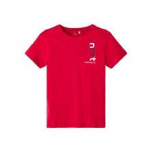 Camisetas manga corta niño name it roja