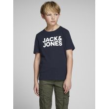 Camiseta niño manga corta marino jack&jones