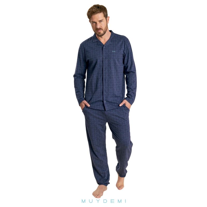 Pijama Hombre invierno Muydemi - PIJAMAS HOMBRE - Tiendas lenceria