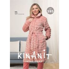 Bata mujer clásica rosa Kinanit