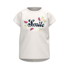Camiseta manga corta niña Name It cruda "smile"frutas