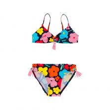 Bikini flores de niña