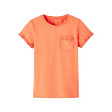 Camiseta manga corta niña coral Name it
