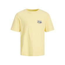 Camiseta manga corta niño Jack & Jones vainilla