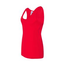 Camiseta niña nadadora algodón roja JHK