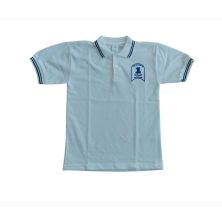 Embroidered short sleeve polo shirt "The Int. School Estepona"